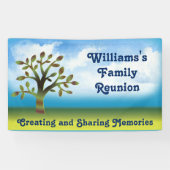 ファミリーツリー懇親会 横断幕 (横)