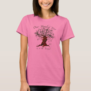 ファミリーツリー1つの祖先 Tシャツ