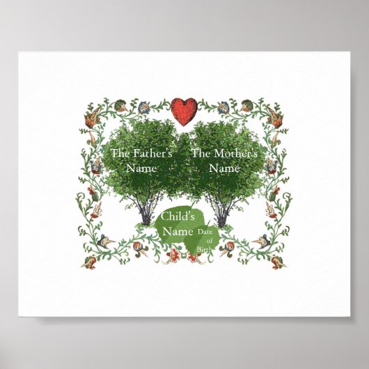 ファミリーツリー1A ポスター (正面)