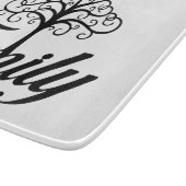 ファミリーツリー カッティングボード (角)