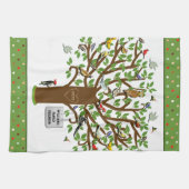 ファミリーツリー キッチンタオル (横)