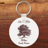 ファミリーツリー キーホルダー (正面)