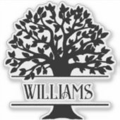 ファミリーツリー シール (正面)