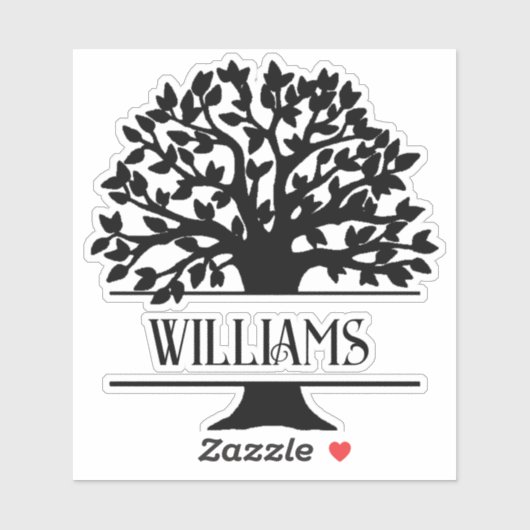 ファミリーツリー シール (シート)