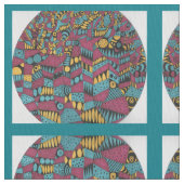 ファミリーツリー ファブリック (クローズアップ)