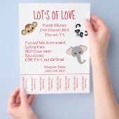 ファミリーデイサービスサファリテーマティアウェイ チラシ (手)