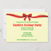 ファミリートナイダークリスマスパーティー 招待状 (裏面)