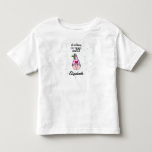 ファミリートパーソナライズされたドラーガール格言 トドラーTシャツ