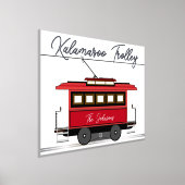 ファミリートラムトロリーストリートカーフォイル文字ポスター 箔ポスター (レイダウン)