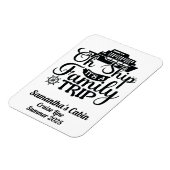 ファミリートリップクルーズバケーションシップドア マグネット (左側)