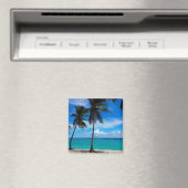 ファミリートリップビーチバケーショングアドループカリブの マグネット (インサイチュ (食洗機))