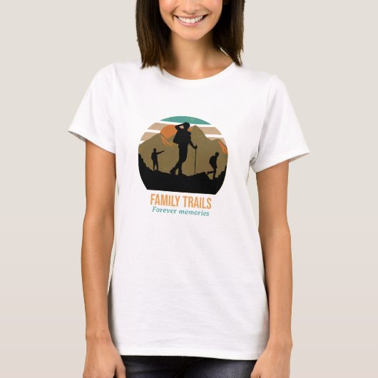 ファミリートレイル Tシャツ (正面)