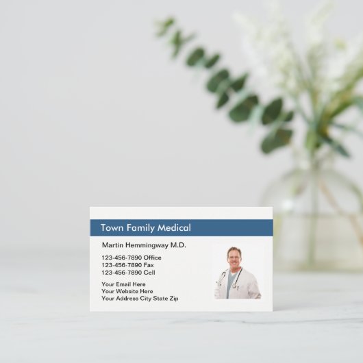 ファミリードクターフォトの置き換え 予約カード (スタンド正面)