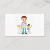 ファミリードクフレンドリーター&子供向けアポイントメントカード 予約カード (裏面)