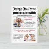 ファミリーニュースホリデーフォトカード シーズンカード (スタンド正面)