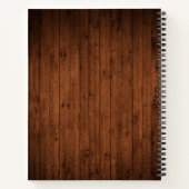 ファミリーネームウッドプリントレシピ ノートブック (裏面)