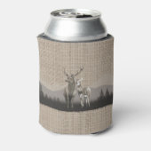 ファミリーネームキャビンディアパインツリーフォレストバーラップ 缶クーラー (缶裏面)