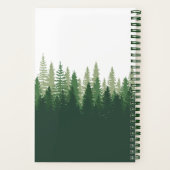 ファミリーネームキャビンパインツリーズレシピジャーナル ノートブック (裏面)