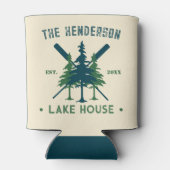 ファミリーネームキャビンレイクハウスオアーズパインツリーズ 缶クーラー (裏面)