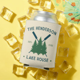 ファミリーネームキャビンレイクハウスオアーズパインツリーズ 缶クーラー