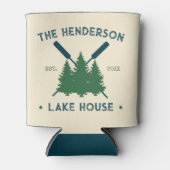 ファミリーネームキャビンレイクハウスオアーズパインツリーズ 缶クーラー (正面)