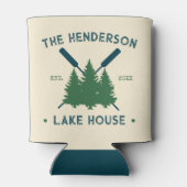 ファミリーネームキャビンレイクハウスオアーズパインツリーズ 缶クーラー (裏面)