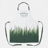ファミリーネームキャビンロケーションパインツリーフォレスト エプロン (正面)