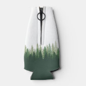 ファミリーネームキャビンロケーションパインツリーフォレスト ボトルクーラー (裏面)