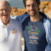 ファミリーネームシップクルージングクルーズパーソナライズされた Tシャツ