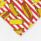 ファミリーネームテレビルームホームムービーシアターパターン（の模様が）ある フリースブランケット (角)