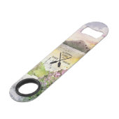 ファミリーネームパーソナライズされたレイクハウス スピード栓抜き (正面アングル)