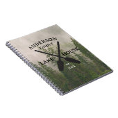 ファミリーネームパーソナライズされたレイクハウス ノートブック (右側)