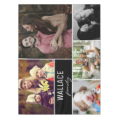 ファミリーネームフォトコラージュ懇親会 テーブルクロス (正面)