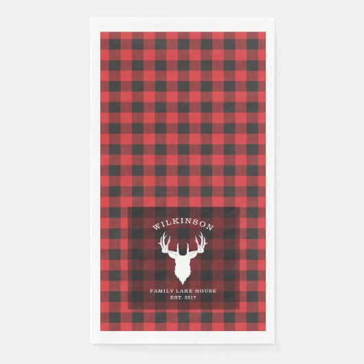 ファミリーネームランバージャックプレイドレイクハウス (正面)