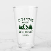 ファミリーネームレイクハウスフォレストグリーンツリーズ タンブラーグラス (正面)