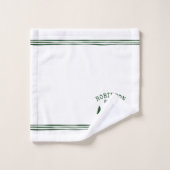 ファミリーネームレイクハウスフォレストグリーンツリーズ バスタオルセット (ウォッシュタオル)