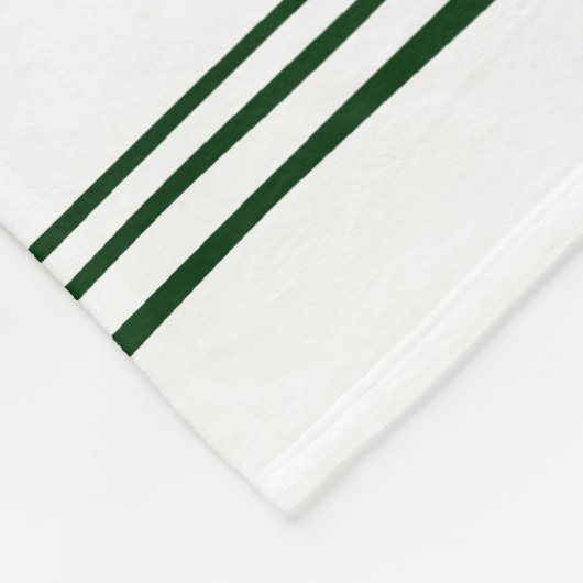 ファミリーネームレイクハウスフォレストグリーンツリーズ フリースブランケット (角)