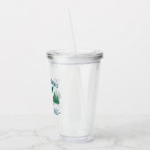 ファミリーネームレイクハウス素朴オール松木 アクリルタンブラー (左)