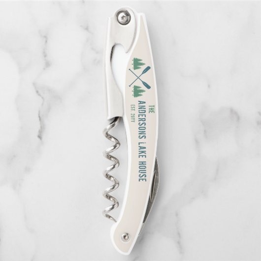 ファミリーネームレイクハウス素朴オール松木 ソムリエナイフ (正面)