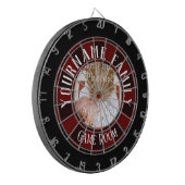 ファミリーネームワンフォトゲームルーム ダーツボード (正面左)