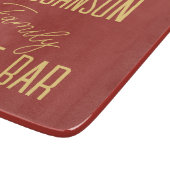 ファミリーネーム素朴キッチンコーヒーバー カッティングボード (角)