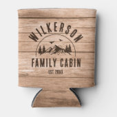 ファミリーネーム素朴キャビンレイクハウスコテージ 缶クーラー (正面)