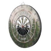 ファミリーネーム素朴キャビン霧の森 ダーツボード (正面右)