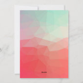 ファミリーハッピーホリデークリスマスブライトフォトカード シーズンカード (裏面)