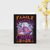 ファミリーハロウィーンクルーズ2025マッチングファミリークルーズ カード (黄色い花)