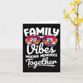 ファミリーバイブス 2025 ファミリー再会 思い出を作る M カード (黄色い花)