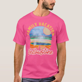 ファミリーバケーションアットイエローストーン Tシャツ
