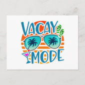 ファミリーバケーションカップルバケーションバケーション ポストカード (正面)