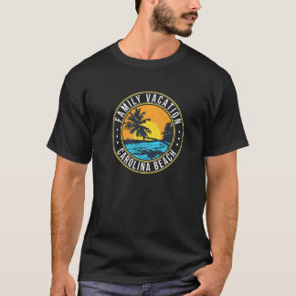 ファミリーバケーションカロライナビーチビーチノースカロリン Tシャツ