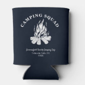 ファミリーバケーションキャンプファイヤーキャンピングリカスタムップ 缶クーラー (裏面)